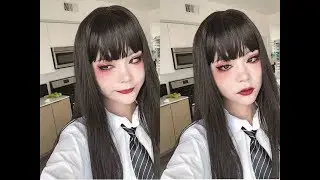 Kawakamitomie Cosplay Makeup ☁ 富江仿妆