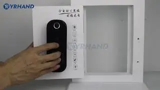 YRHAND Fingerprint Rim Lock Waterproof-R5-2