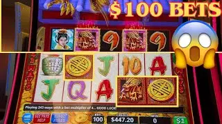 Мой первый джекпот в $100 на RISING 🐲 Triple Fortune Dragon 🐉