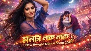 মনটা নাচে নাচে 💃🕺 | New Bengali Dance Song 2026