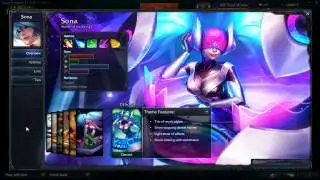 New DJ Sona Animated Splash Art - In Game Client - PBE Server - League Of Legends