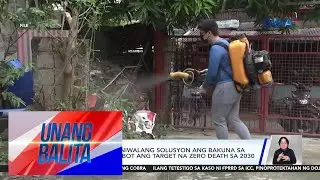 Zero dengue death rate sa taong 2030, tinalakay sa 2nd Dengue Summit ng Philippine... | Unang Balita