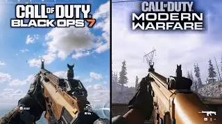 Black Ops 7 vs Modern Warfare 2019 - Physics & Details Comparison