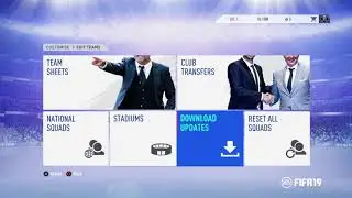 update FIFA 19 squad PS4