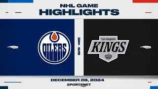 NHL Highlights | Oilers vs. Kings - December 28, 2024