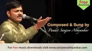 Sanjeev Abhyankar  Hindi Bhajan  Guru Bin Kaun Batave Baat