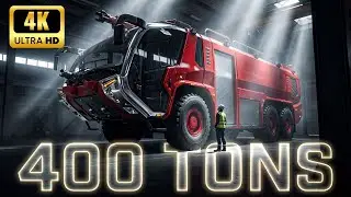 Inside the $5M Airport Fire Truck Factory: From Steel to Life-Saver (Full Process) 4K