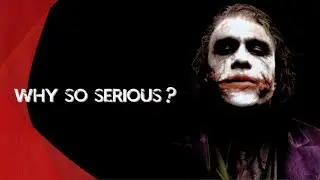 The Dark Knight | Why so Serious? | Recreation