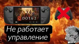 Не работает управление в dota 2 на steam deck (решение тут)