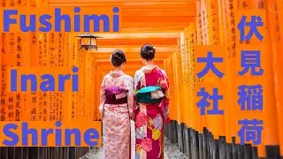 4K Walk through ALL 10,000 Torii Gates! - Fushimi Inari Taisha - Beautiful Japanese Shrine - Japan