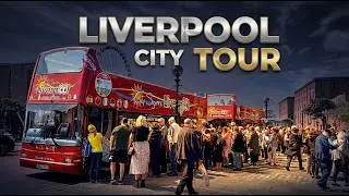 Liverpool City Bus Tour 🚌🇬🇧 | Explore the Heart of the City | Liverpool to anfield road