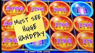 SUPER BIG JACKPOT HANDPAY: Deep Sea Magic + Huff n Puff Slot