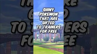 Every Guaranteed Shiny Pokemon! #pokemon