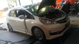 Honda Fit Swapped With K20a