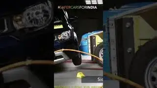 Maruti Suzuki ignis side impact #reels #trending #new #car #crash #shorts #reel #crashtest