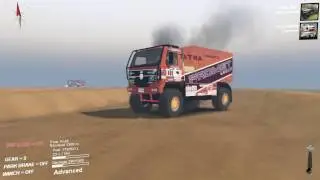 Spintires | Tatra baja race | with TC9700