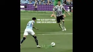 POV Alex Scott&rsquo;s voice comes on in career Mode #football #edit #fc25