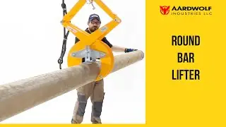 Lifting Clamp for Round Bar | Pipe Lifter | Aardwolf