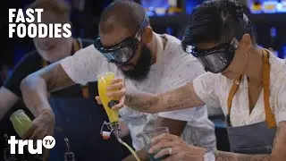 Fast Foodies - Chefs Make Cocktails Wearing Beer Goggles With Jesse Tyler Ferguson (Clip) | truTV