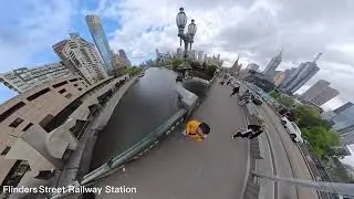 Royal Botanic Gardens/St Paul&rsquo;s Cathedral/Flinders Street Station/Hosier Lane/Melbourne City Walk x5