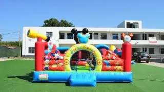 Mickey Mouse Inflatable Toddler Park #inflatablefactory #inflatable #inflatablesupplier #jumping