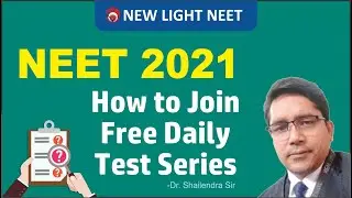 How to Join NEET 2021 Free Test Series?