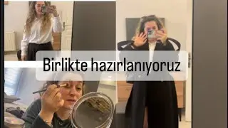 Benimle Birlikte İşe Hazırlanıyoruz | Makyaj | Kıyafet Kombini