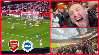 We Are Top Of The League| Arsenal Vs Brighton Matchday Vlog|