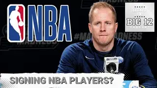 YIKES: Texas Tech, BYU Want to Sign AN NBA PLAYER to Their Basketball Teams RIGHT NOW, NIL Is Wild
