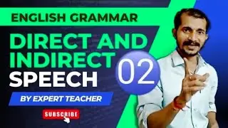 DIRECT AND INDIRECT SPEECH 02 HELLO TIWARI SIR
