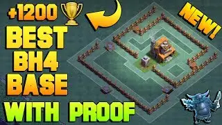BEST Builder Hall 4 Base w/PROOF / BH4 NEW ANTI 1 STAR CoC Builder Base | Clash of Clans