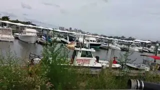 Edgewater Fire Rescue Marine 1 And 2 At The Edgewater Marina In New Jersey