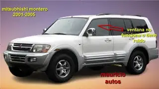 REMOVER MOTOR DE VENTANA MITSUBISHI MONTERO,