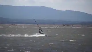 A few funny windsurfing crashes