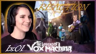 The Legend of Vox Machina 1x01 REACTION 