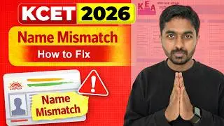KCET Name Mismatch Issue Fix&ndash; Step by Step Aadhar Correction Guide | KEA GUIDE