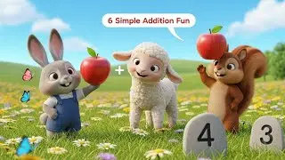 Math in the Meadow | Fun Math Song for Kids | Educational Nursery Rhymes & Learning Songs