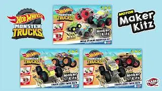 Hot Wheels Monster Truck Maker Kits - Demo Derby&trade; + Obstacles Assembly Video