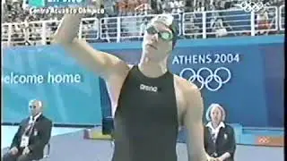 Men 50 m Freestyle Final Athens 2004 Olympic Games (Low Quality)