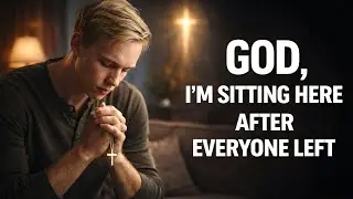 Late Night Prayer for Loneliness, Healing & Peace| God, I&rsquo;m Sitting Here After Everyone Left