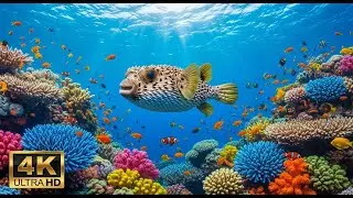 🐡 Ultra HD Aquarium View – Relaxing Fish Tank & Soft Music for Stress Relief
