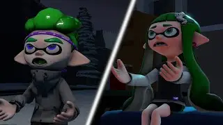 (Splatoon Animation) Headband and Rebecca Duet (ヘッドバンド  と レベッカ デュエット)
