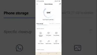 phone me vivo space cleanup Cline Kare #shortsvideo