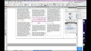 Adobe InDesign Crash Course How to Create Pull Quotes Using Text Wrap