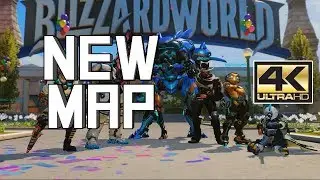 Overwatch - Blizzard World Map [4K]