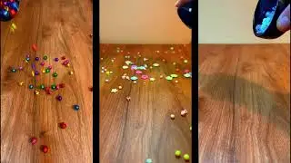 🌈🌟 Pearls falling with sound ASMR 🎶 #Sound #Falling #ASMR #Relaxing