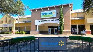 Shopping at Walmart in Windermere Florida near Universal and Walt Disney World - Store 2499