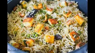 PANEER PULAO RECIPE