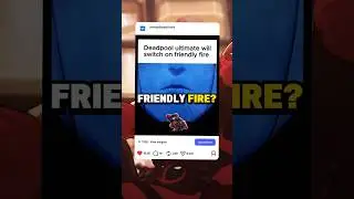 Deadpool Ult Switch ON Friendly Fire! | Marvel Rivals #marvelrivals