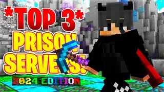 TOP 3 MINECRAFT PRISON SERVERS TO PLAY IN 2024!